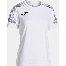 Joma Championship VIII Maillot Manches Courtes Femmes - Blanc