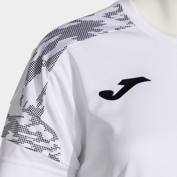 Joma Championship VIII Maillot Manches Courtes Femmes - Blanc