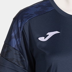 Voorvertoning: Joma Championship VIII Shirt Korte Mouw Dames - Marine