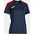 Joma Championship VIII Shirt Korte Mouw Dames - Marine / Rood
