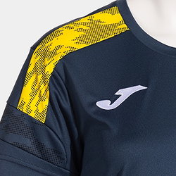 Présentation: Joma Championship VIII Maillot Manches Courtes Femmes - Marine / Jaune