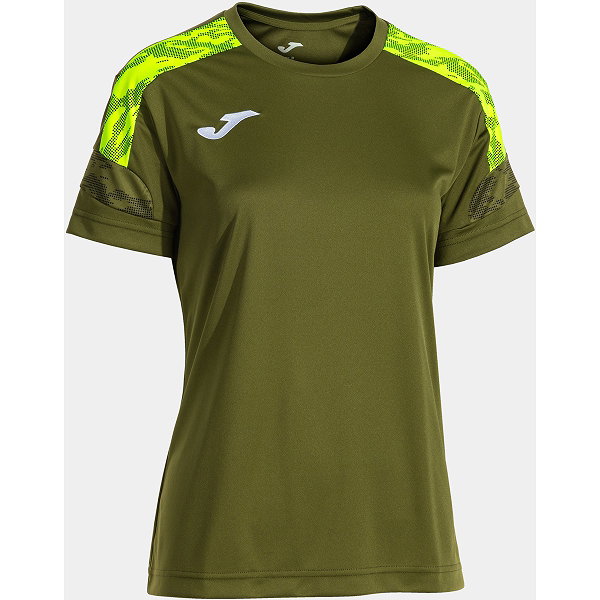 Joma Championship VIII Trikot Kurzarm Damen - Oliv