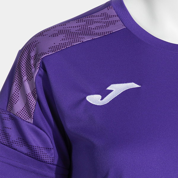 Joma Championship VIII Maillot Manches Courtes Femmes - Mauve