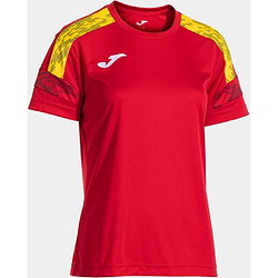 Joma Championship VIII Trikot Kurzarm Damen - Rot / Gelb