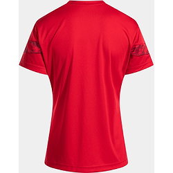 Présentation: Joma Championship VIII Maillot Manches Courtes Femmes - Rouge / Jaune