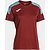Joma Championship VIII Shirt Korte Mouw Dames - Bordeaux / Hemelsblauw