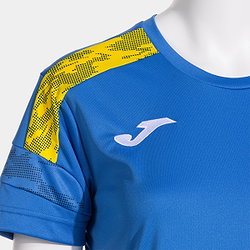 Présentation: Joma Championship VIII Maillot Manches Courtes Femmes - Royal / Jaune