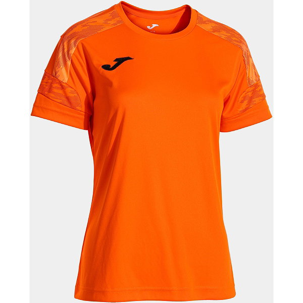 Joma Championship VIII Maillot Manches Courtes Femmes - Orange