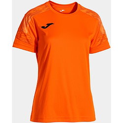 Joma Championship VIII Shirt Korte Mouw Dames - Oranje