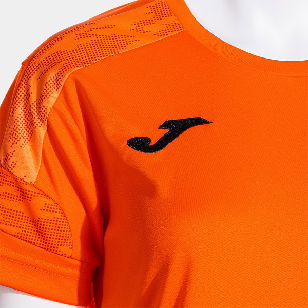 Joma Championship VIII Maillot Manches Courtes Femmes - Orange