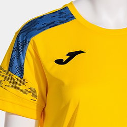 Présentation: Joma Championship VIII Maillot Manches Courtes Femmes - Jaune / Royal