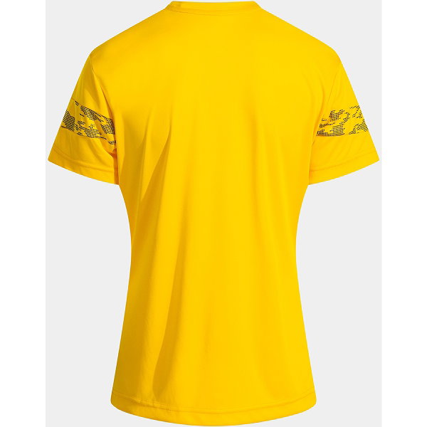 Joma Championship VIII Maillot Manches Courtes Femmes - Jaune / Royal