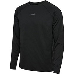 Vorschau: Hummel Momentum Langarm-T-Shirt Herren - Schwarz