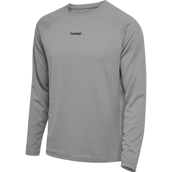 Hummel Momentum T-Shirt Manches Longues Hommes - Noir
