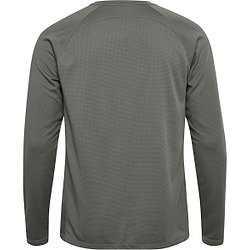 Voorvertoning: Hummel Momentum T-Shirt Met Lange Mouwen Heren - Castor Gray