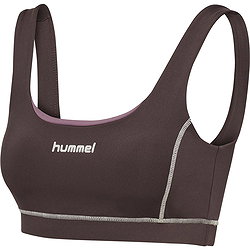 Hummel Pulse Retro Medium Support Brassière De Sport Femmes - Gris