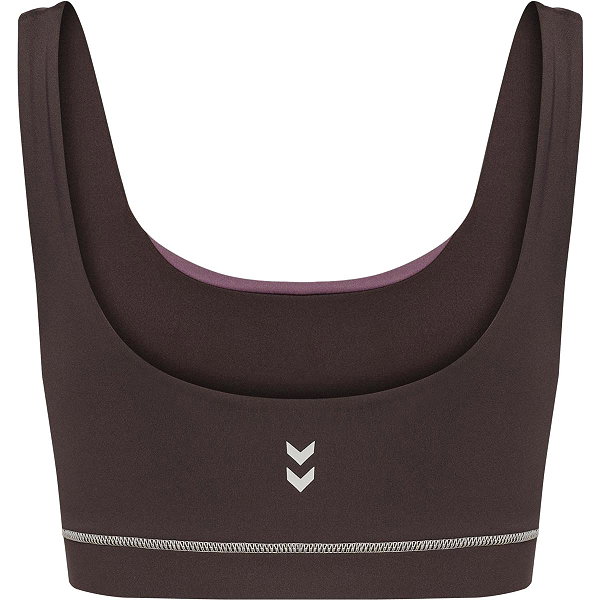 Hummel Pulse Retro Medium Support Brassière De Sport Femmes - Gris