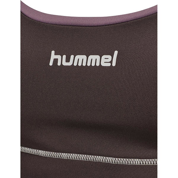 Hummel Pulse Retro Medium Support Brassière De Sport Femmes - Gris