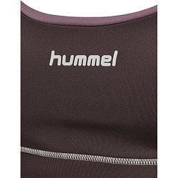 Présentation: Hummel Pulse Retro Medium Support Brassière De Sport Femmes - Gris