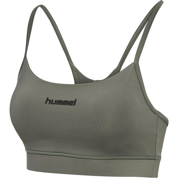 Hummel Prima Medium Support Sport-Bh Dames - Castor Gray