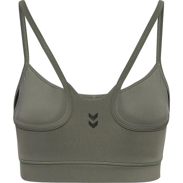 Hummel Prima Medium Support Sport-Bh Dames - Castor Gray