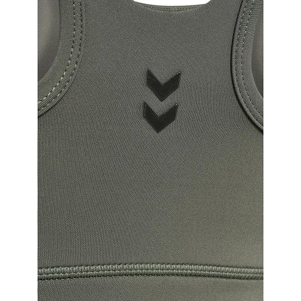 Hummel Prima Medium Support Sport-Bh Dames - Castor Gray