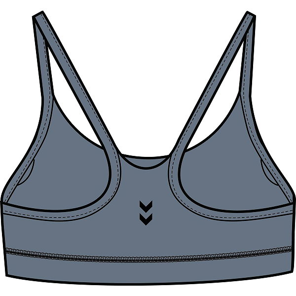 Hummel Prima Medium Support Brassière De Sport Femmes - Bleu