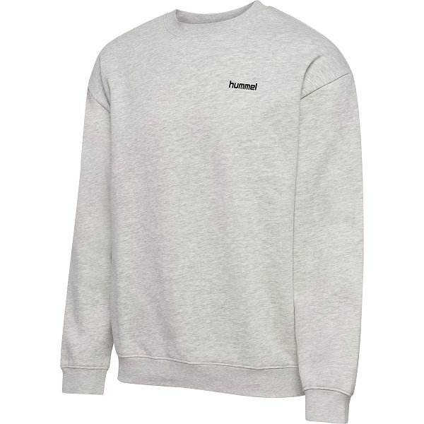 Hummel Keeper Graphic Sweater Heren - Lichtgrijs Gemeleerd