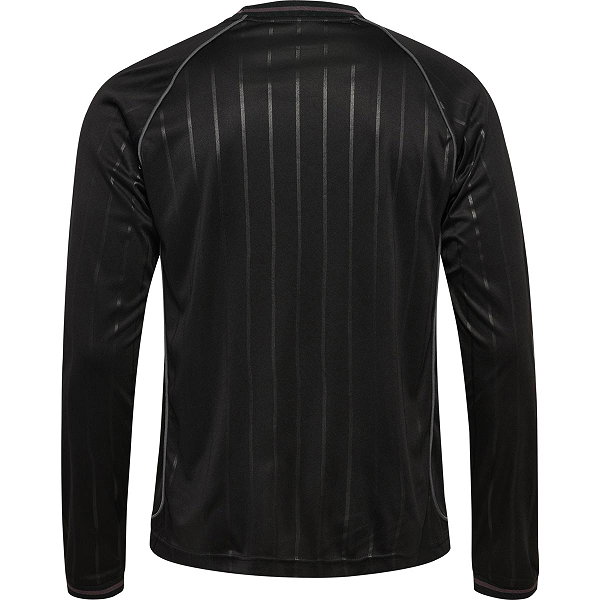Hummel Pitch Trikot Langarm Herren - Schwarz