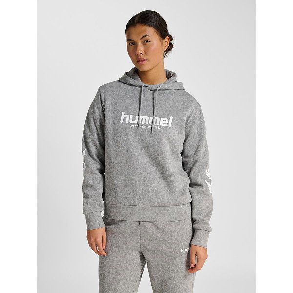 Hummel Legacy 2.0 Sweat À Capuchon Femmes - Gris Mélange