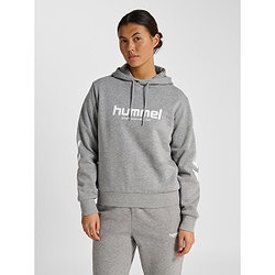 Présentation: Hummel Legacy 2.0 Sweat À Capuchon Femmes - Gris Mélange