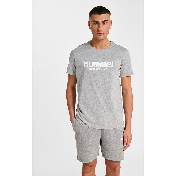 Hummel Legacy 2.0 T-Shirt Herren - Grau Meliert