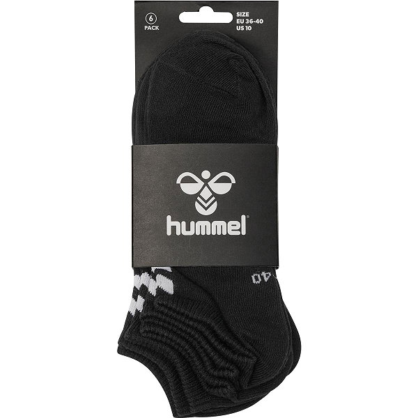 Hummel Chevron 6-Pack Ankle Sportsocken - Schwarz