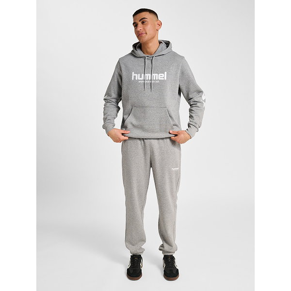 Hummel Legacy 2.0 Sweat À Capuchon Hommes - Gris Mélange