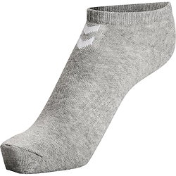 Voorvertoning: Hummel Chevron 6-Pack Ankle Sportsokken - Zwart / Wit / Grijs