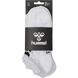 Présentation: Hummel Chevron 6-Pack Ankle Chaussettes De Sport - Blanc / White