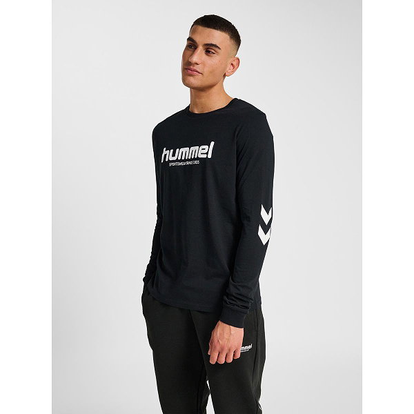 Hummel Legacy 2.0 Langarm-T-Shirt Herren - Schwarz