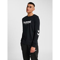 Vorschau: Hummel Legacy 2.0 Langarm-T-Shirt Herren - Schwarz