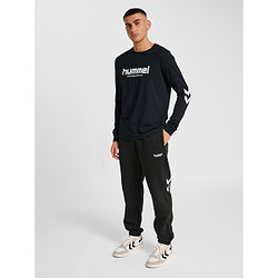 Vorschau: Hummel Legacy 2.0 Langarm-T-Shirt Herren - Schwarz