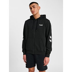 Vorschau: Hummel Legacy 2.0 Sweatshirt Mit Reißverschluss Herren - Schwarz