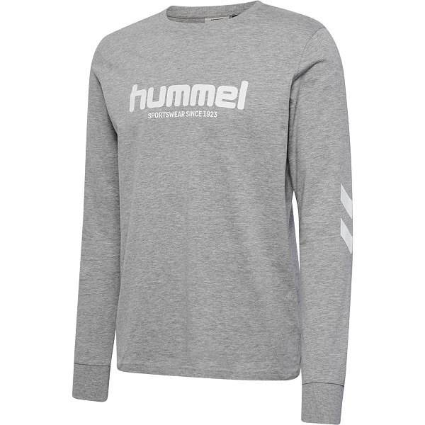 Hummel Legacy 2.0 T-Shirt Manches Longues Hommes - Gris Mélange