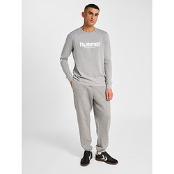 Présentation: Hummel Legacy 2.0 T-Shirt Manches Longues Hommes - Gris Mélange