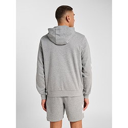 Présentation: Hummel Legacy 2.0 Sweat-Shirt Zippé Hommes - Gris Mélange