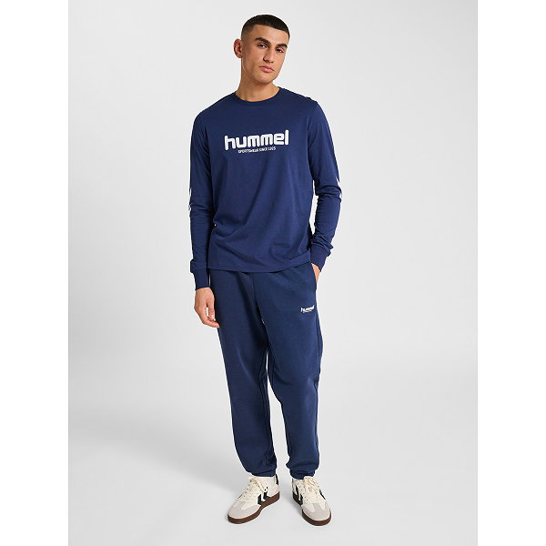 Hummel Legacy 2.0 T-Shirt Manches Longues Hommes - Marine
