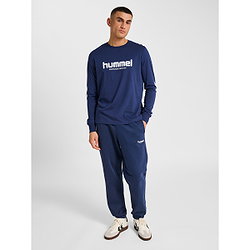 Présentation: Hummel Legacy 2.0 T-Shirt Manches Longues Hommes - Marine