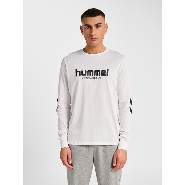 Hummel Legacy 2.0 Langarm-T-Shirt Herren - Weiß