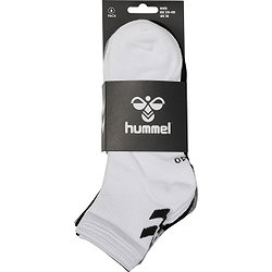 Vorschau: Hummel Chevron 6-Pack Mid Cut Sportsocken - Schwarz / Weiß / Grau