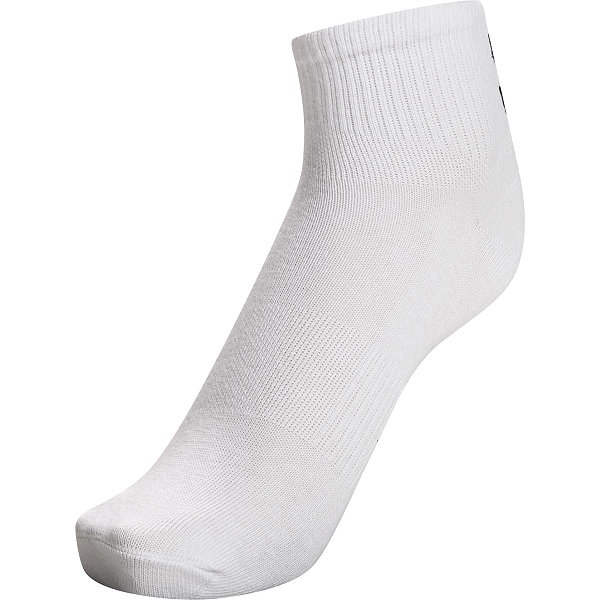Hummel Chevron 6-Pack Mid Cut Sportsocken - Weiß / White
