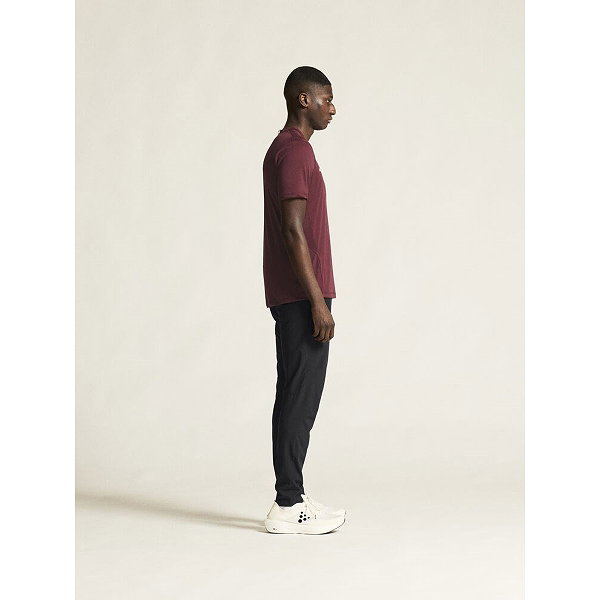Craft Squad Maillot Manches Courtes Hommes - Bordeaux