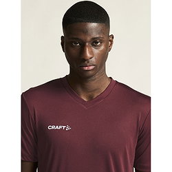 Présentation: Craft Squad Maillot Manches Courtes Hommes - Bordeaux